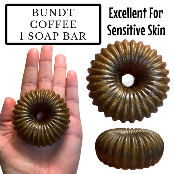 1 Bar, Coffee Bundt Soap, Handmade, Great Gift Idea! ( PRICE IS FIRM ) - Picture 2 of 2